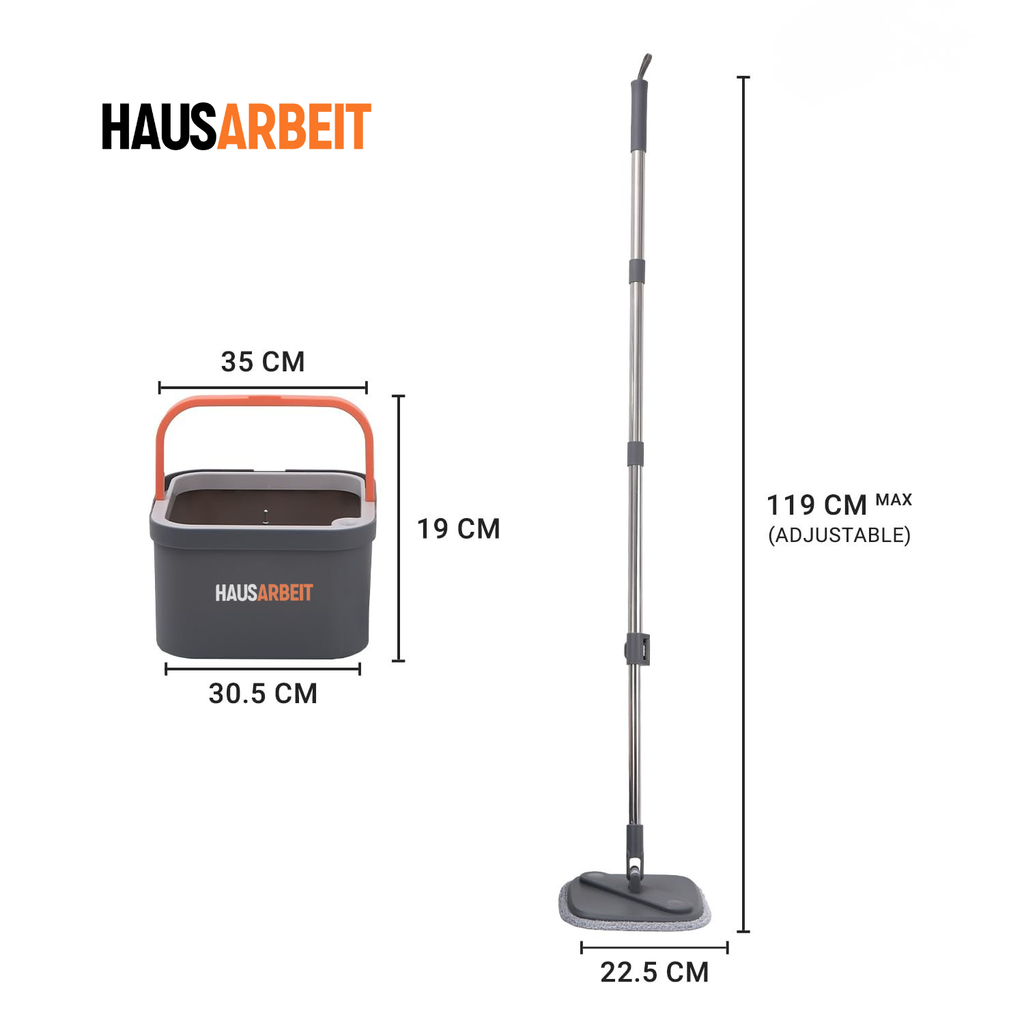 Smart Spin Mop - Separate Sewage Water Technology HB1791
